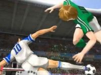 une photo d'Ã©cran de Captain Tsubasa sur Sony Playstation 2